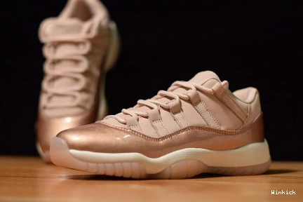ROSE GOLD JORDAN - 11 LOW (W) AH7860-105 RETRO 0828